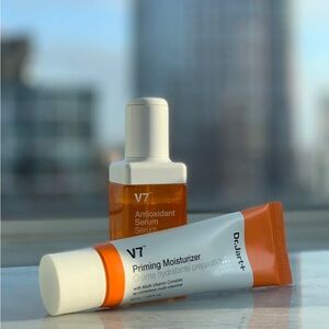 Dr Jart V7 Priming Moisturizer New face cream 5ml From Korea GWP
